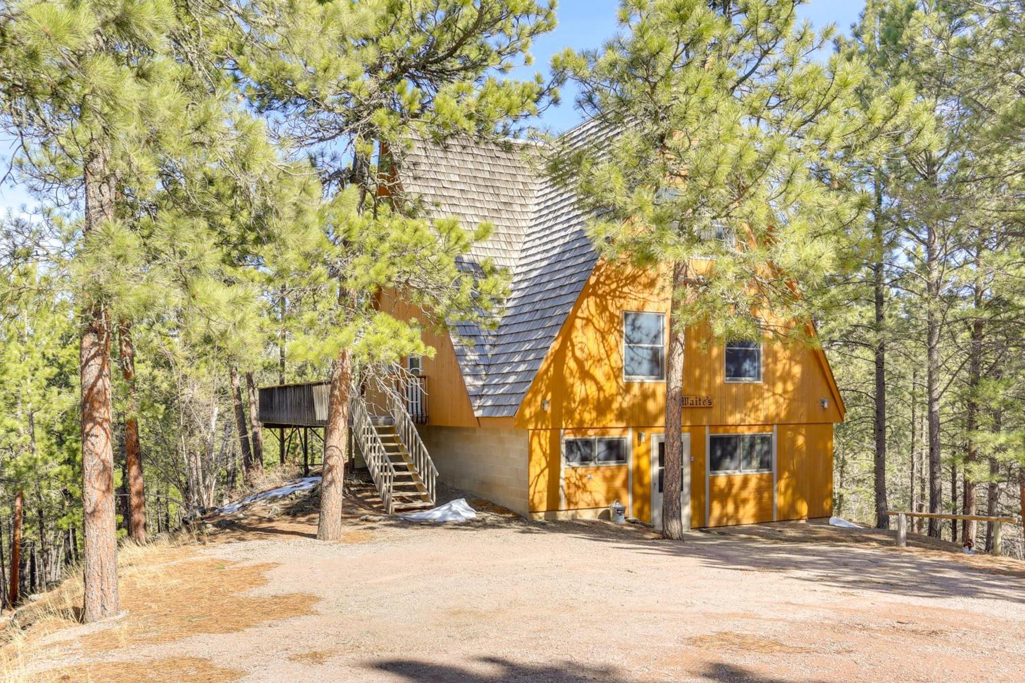 Cozy Black Hills Nature Retreat With Private Deck! Rapid City Eksteriør bilde